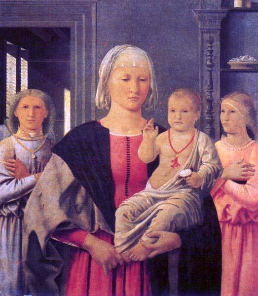 Piero della Francesca Madonna di Senigallia oil painting image